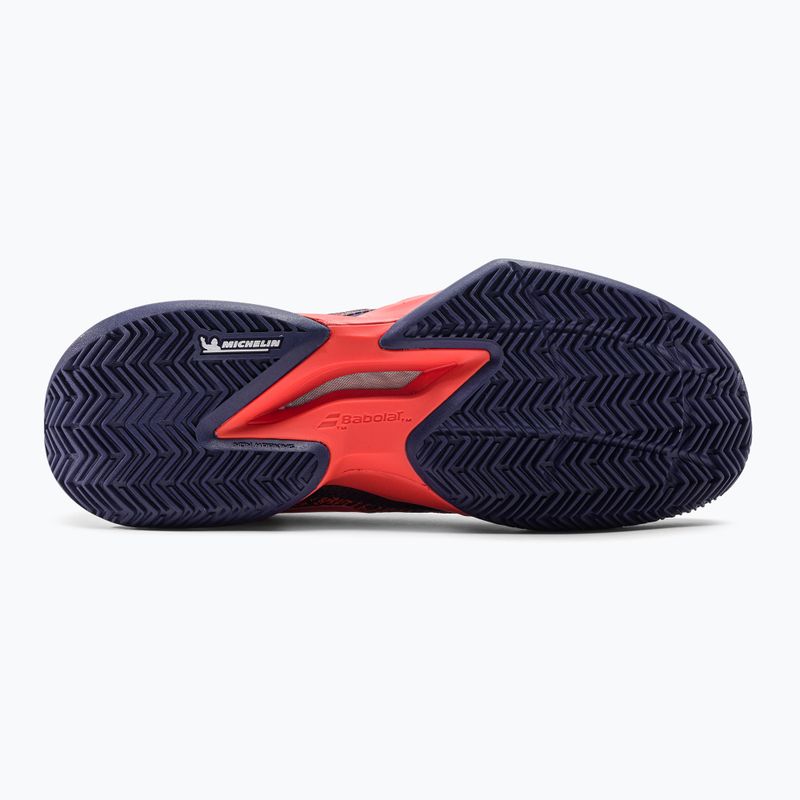 Buty do tenisa męskie Babolat 21 Jet Mach 3 Clay blue ribbon 4