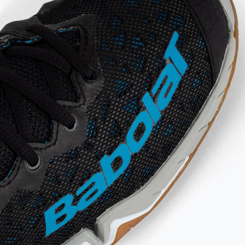 Buty do badmintona męskie Babolat 22 Shadow Tour black/blue 7