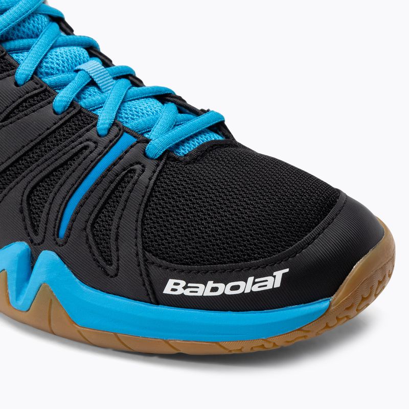 Buty do badmintona męskie Babolat 22 Shadow Team black/blue 7