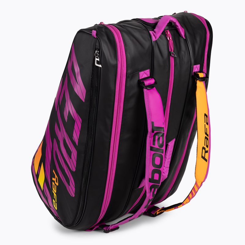 Torba tenisowa Babolat RH X12 Pure Aero Rafa 73 l black/orange/violet 2