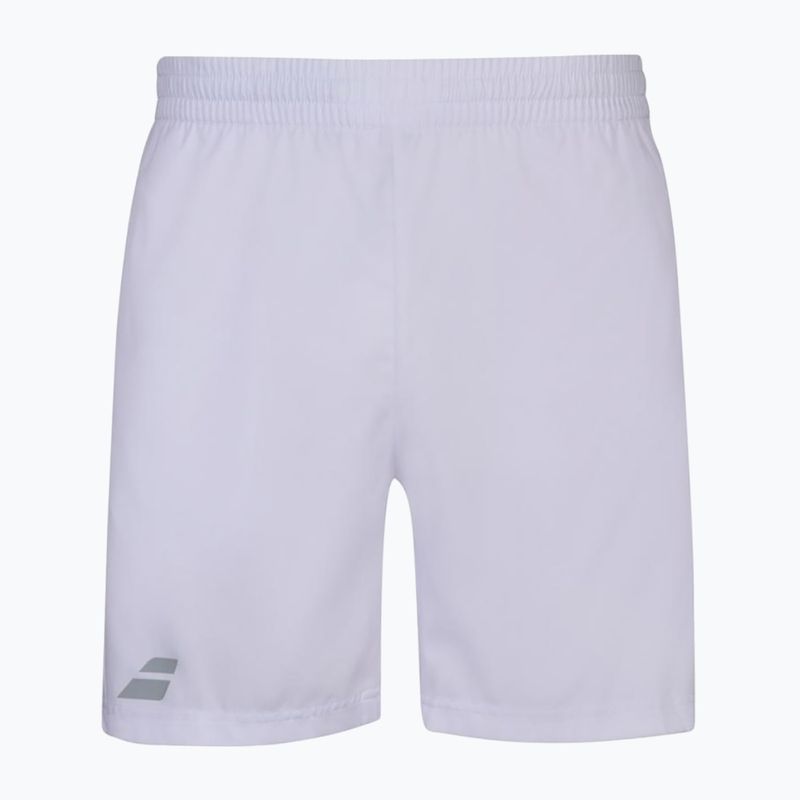 Spodenki tenisowe dziecięce Babolat Play Jr white/white