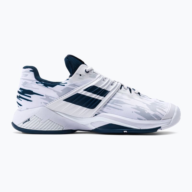 Buty do tenisa męskie Babolat 22 Propulse Fury AC white/estate blue