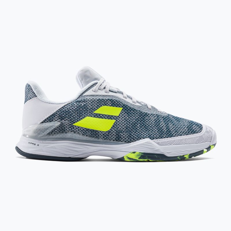 Buty do tenisa męskie Babolat 22 Jet Tere Clay white/dark blue 2
