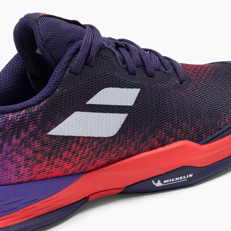Buty do tenisa dziecięce Babolat 22 Jet Mach 3 Clay Jr blue ribbon 7