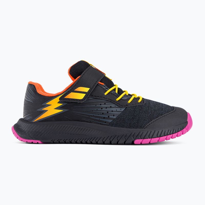 Buty do tenisa dziecięce Babolat 22 Pulsion AC Kid black/aero 2