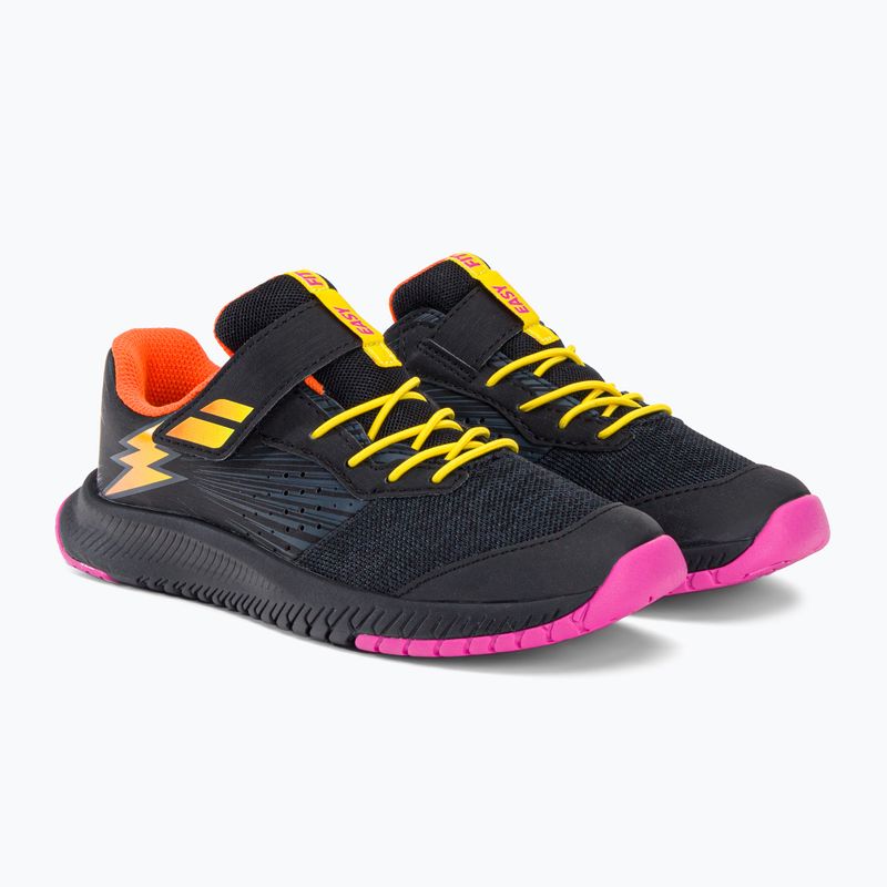 Buty do tenisa dziecięce Babolat 22 Pulsion AC Kid black/aero 4