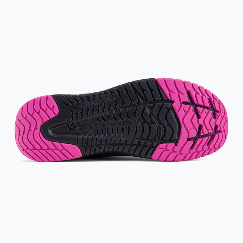 Buty do tenisa dziecięce Babolat 22 Pulsion AC Kid black/aero 5