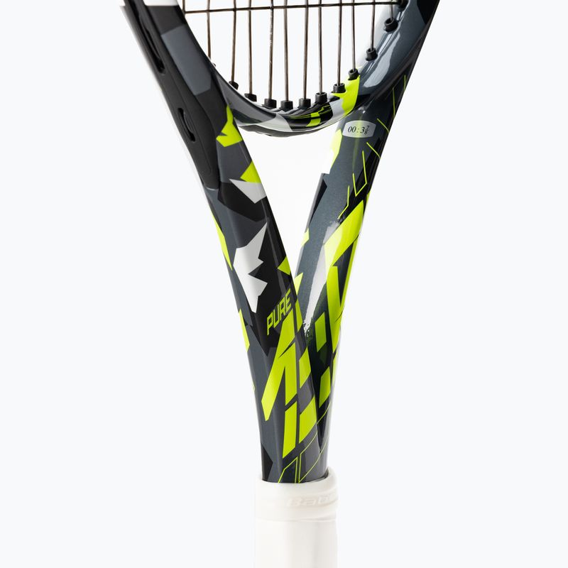 Rakieta tenisowa dziecięca Babolat Pure Aero Jr 25 grey/yellow/white 4