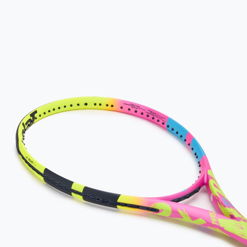 Rakieta tenisowa Babolat Pure Aero Rafa Origin yellow/pink/blue 5