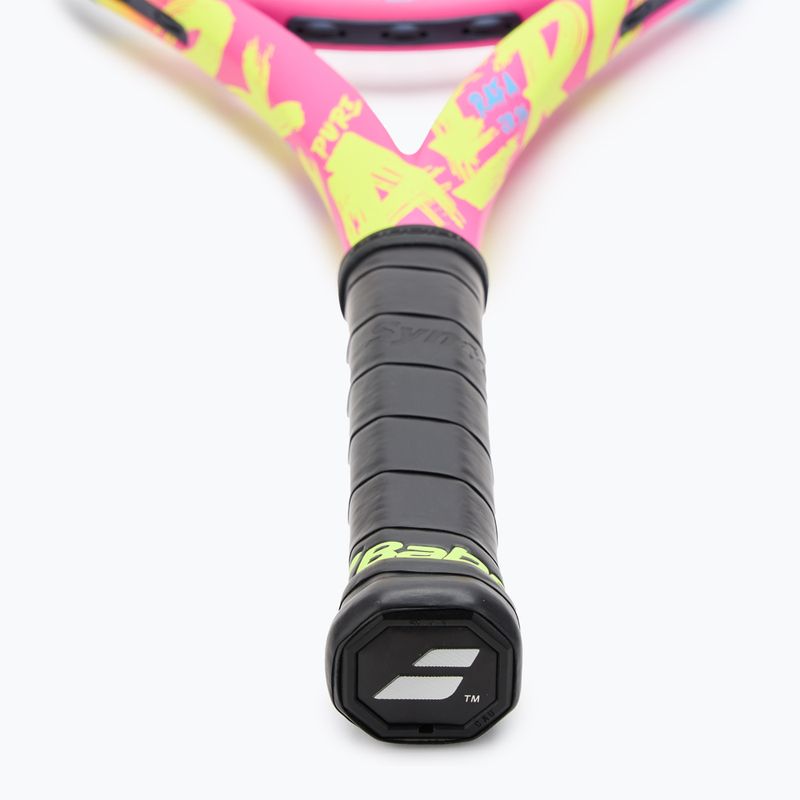 Rakieta tenisowa dziecięca Babolat Pure Aero Rafa Jr 26 2gen yellow/pink/blue 3