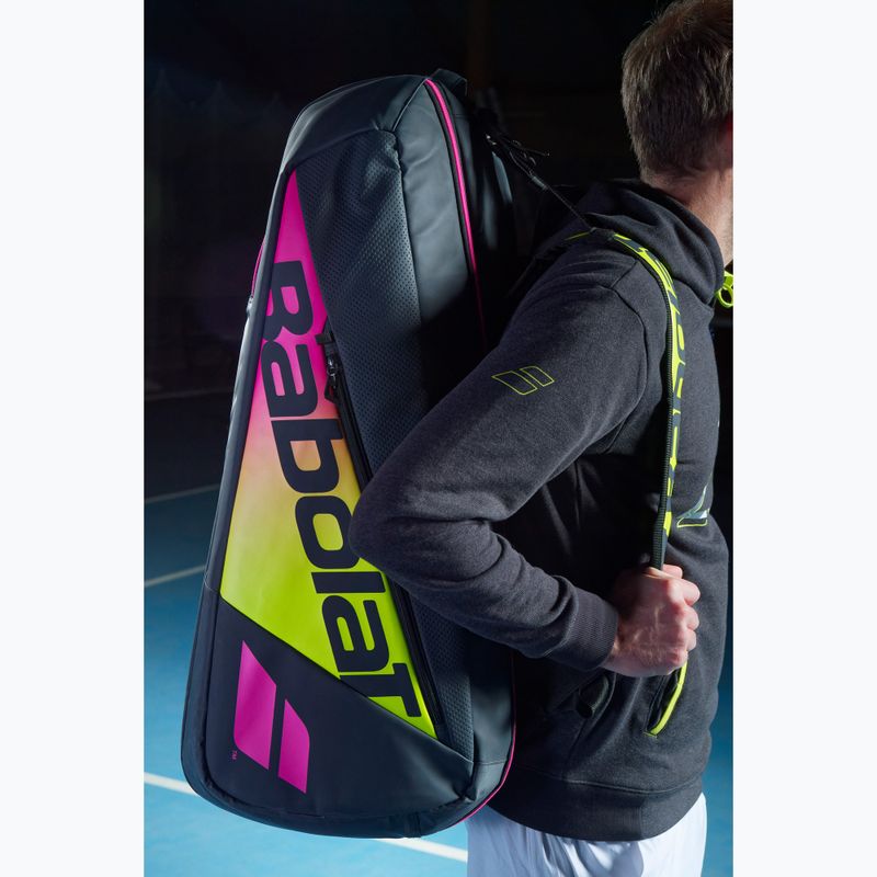 Torba tenisowa Babolat RH12 Pure Aero Rafa 2gen 90 l blue/yellow/pink 9