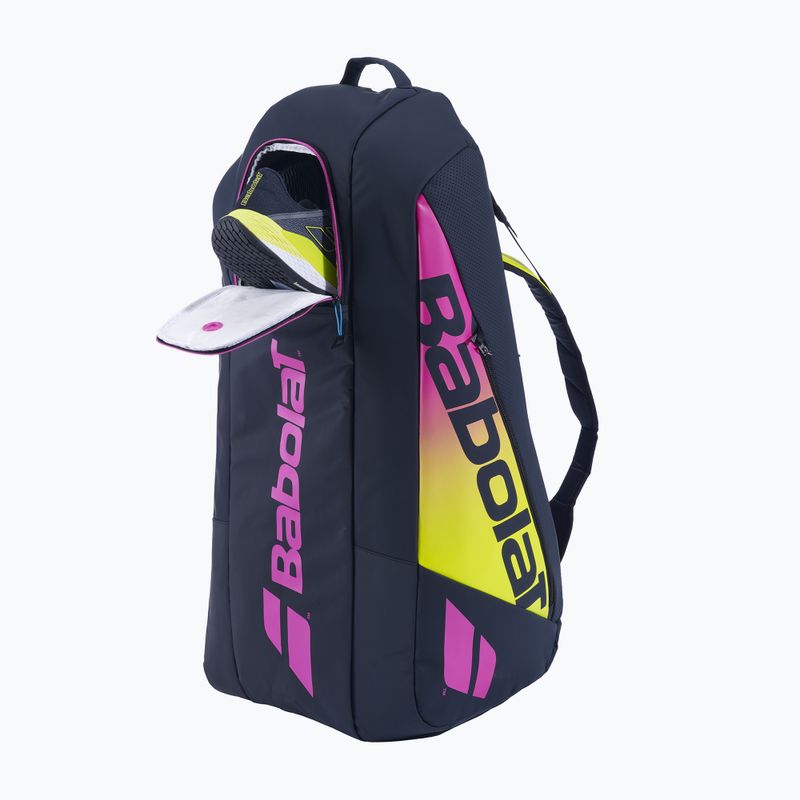 Torba tenisowa Babolat RH X6 Pure Aero Rafa 2gen 42 l blue/yellow/pink 4