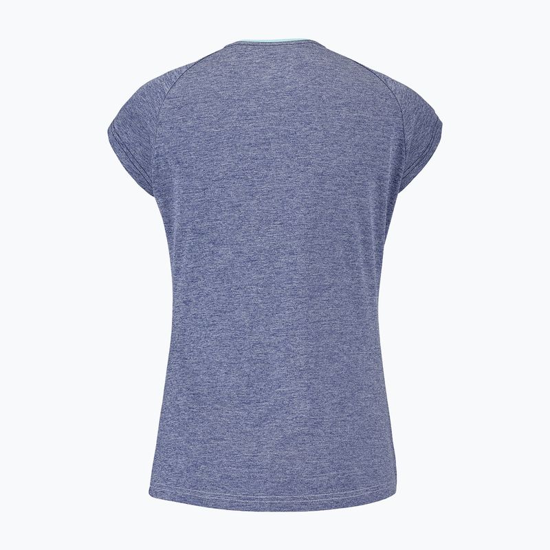 Koszulka tenisowa dziecięca Babolat Play Crew Neck Jr white/blue heather 3