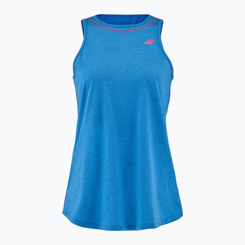 Koszulka tenisowa damska Babolat Exercise Cotton Tank W french blue heather