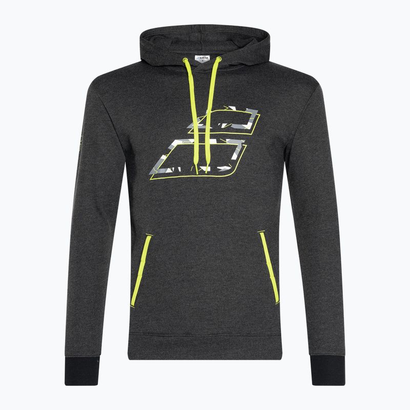 Bluza tenisowa męska Babolat Aero Hood black heather