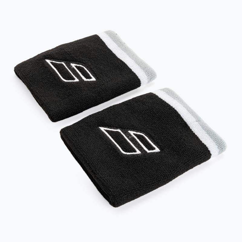 Frotki na nadgarstek Babolat Terry Jumbo Wristband 2 szt. black/white 2