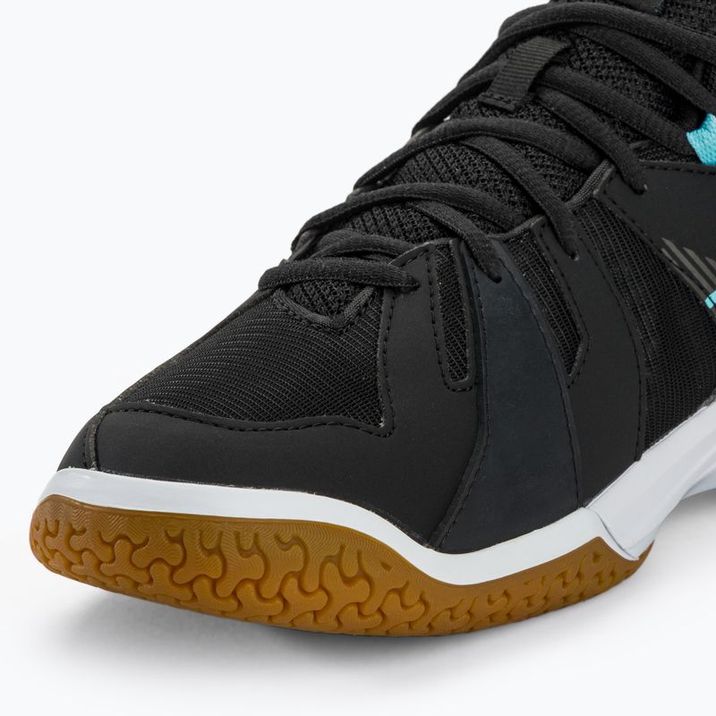 Buty do badmintona męskie Babolat Shadow Spirit black/light blue 7