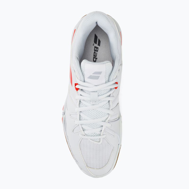 Buty do badmintona damskie Babolat Shadow Spirit W white/lavender 5