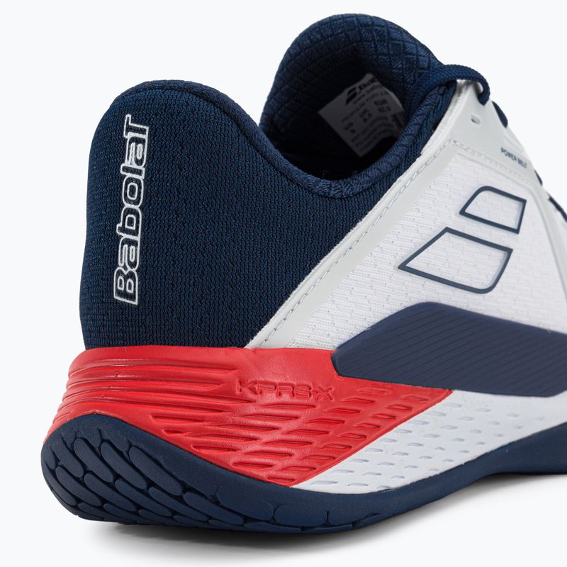 Buty do tenisa męskie Babolat Propulse Fury 3 All Court white/estate blue 30S23208 8