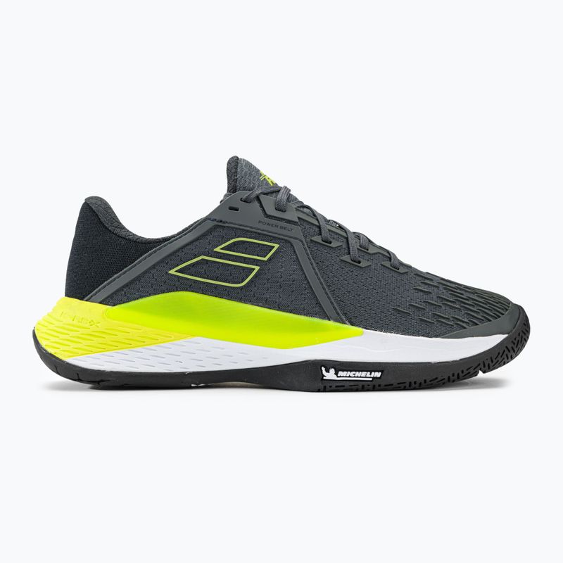 Buty do tenisa męskie Babolat Propulse Fury 3 All Court grey/aero 2