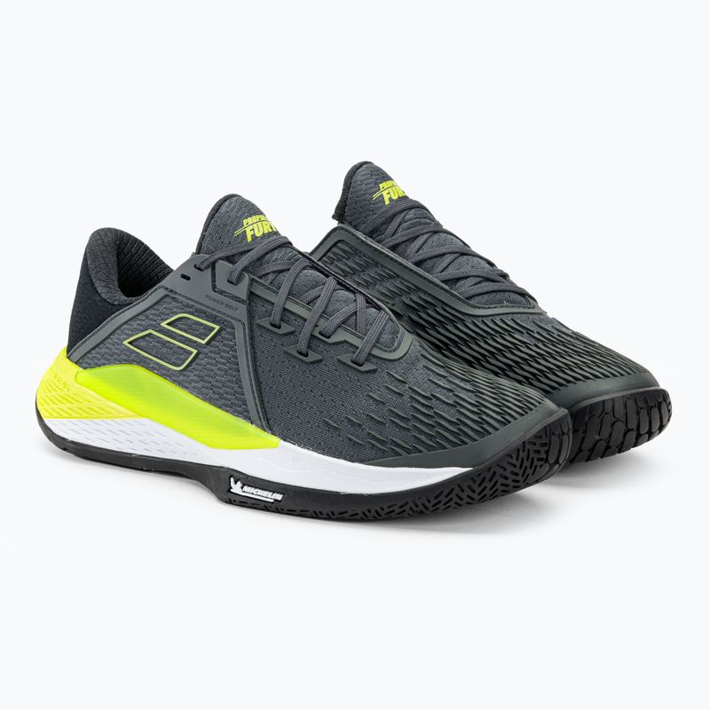 Buty do tenisa męskie Babolat Propulse Fury 3 All Court grey/aero 5