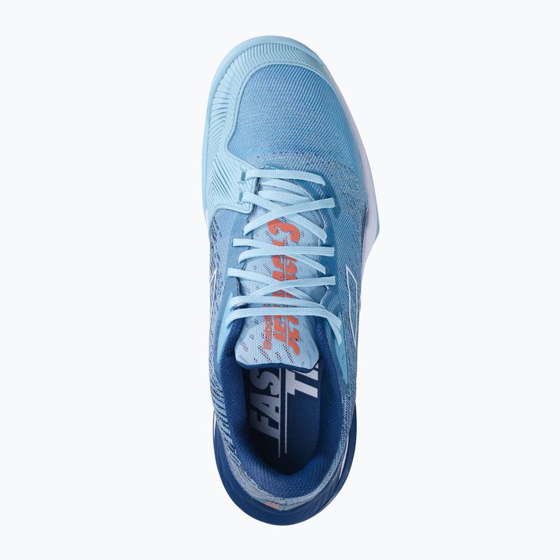 Buty do tenisa męskie Babolat Jet Mach 3 Clay angel blue 15