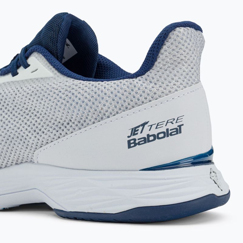 Buty do tenisa męskie Babolat Jet Tere All Court white/estate blue 11