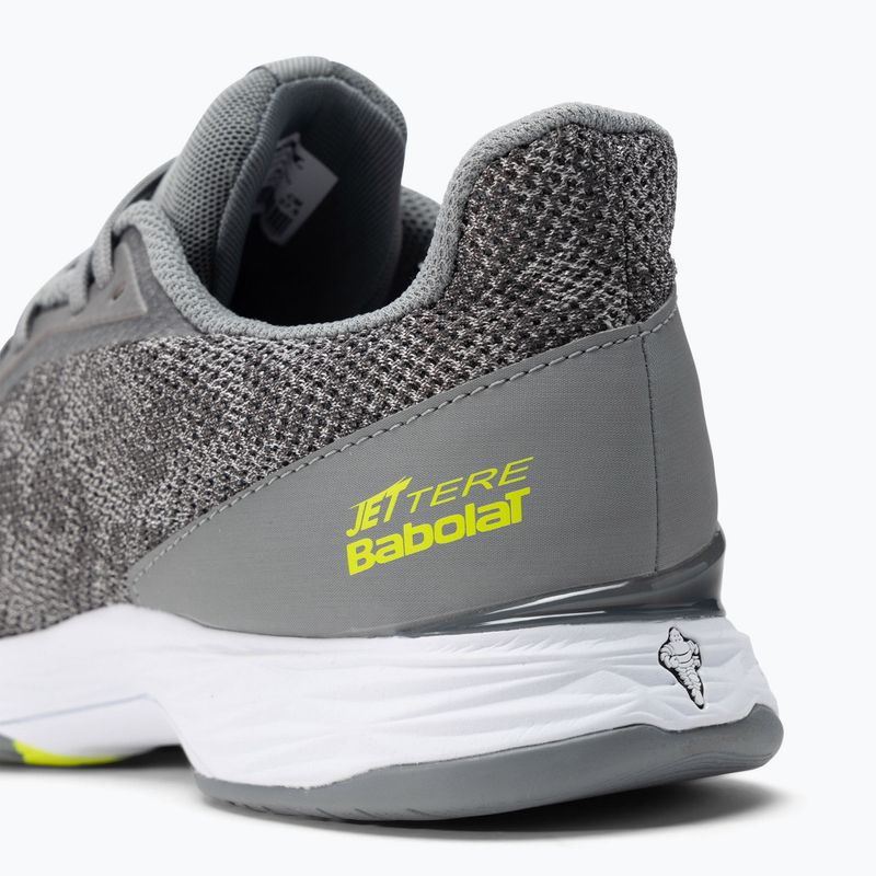 Buty do tenisa męskie Babolat Jet Tere All Court grey/aero 8