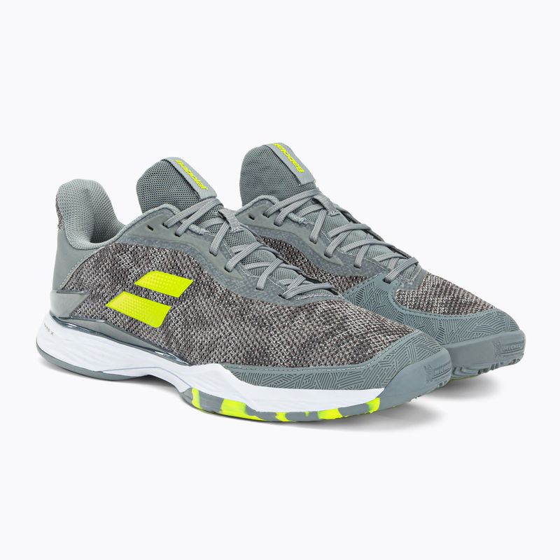 Buty do tenisa męskie Babolat Jet Tere Clay grey/aero 4