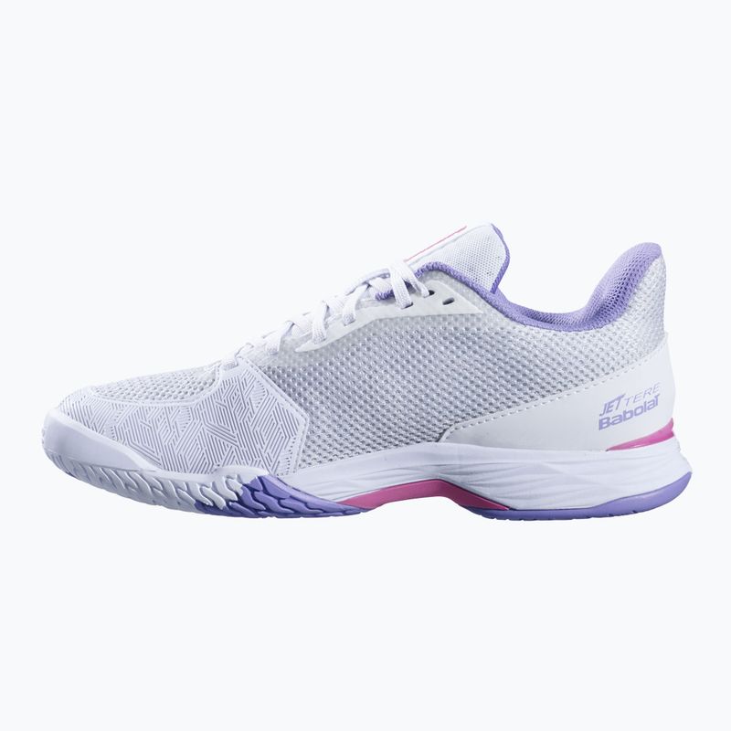 Buty do tenisa damskie Babolat Jet Tere AC W white/lavender 14