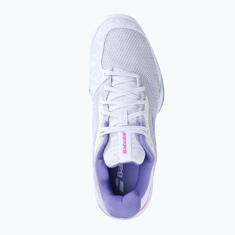 Buty do tenisa damskie Babolat Jet Tere AC W white/lavender 16