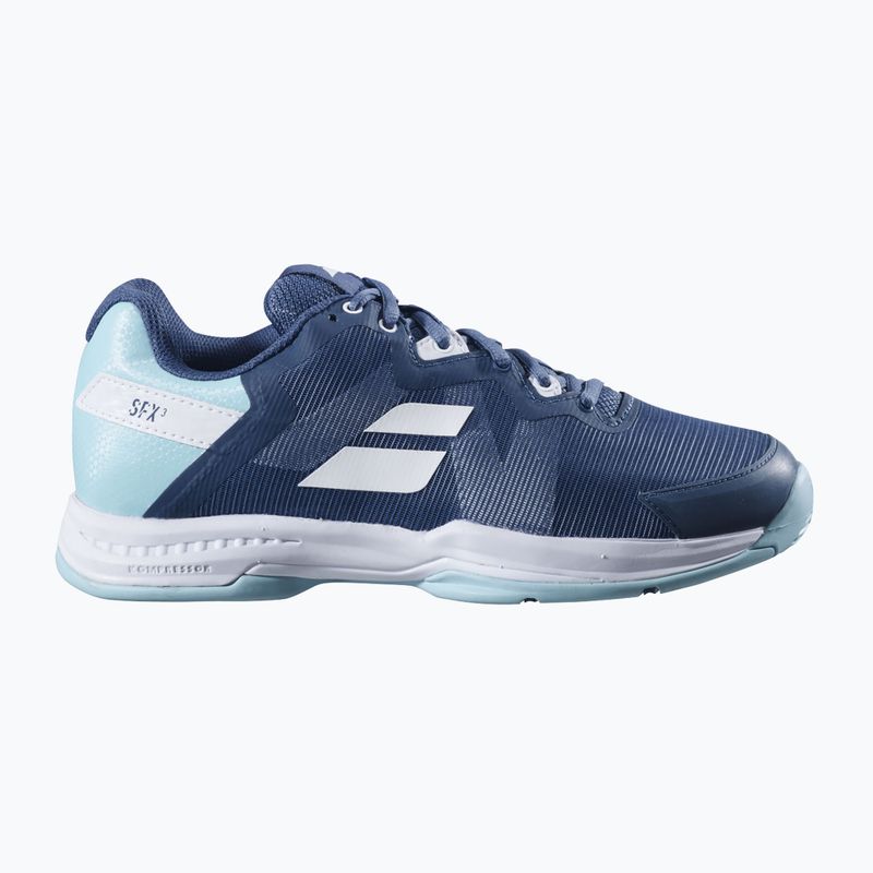 Buty do tenisa damskie Babolat SFX3 All Court W deep dive/blue 12