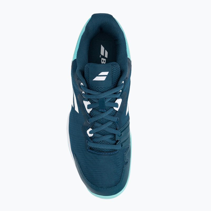 Buty do tenisa damskie Babolat SFX3 All Court W deep dive/blue 6