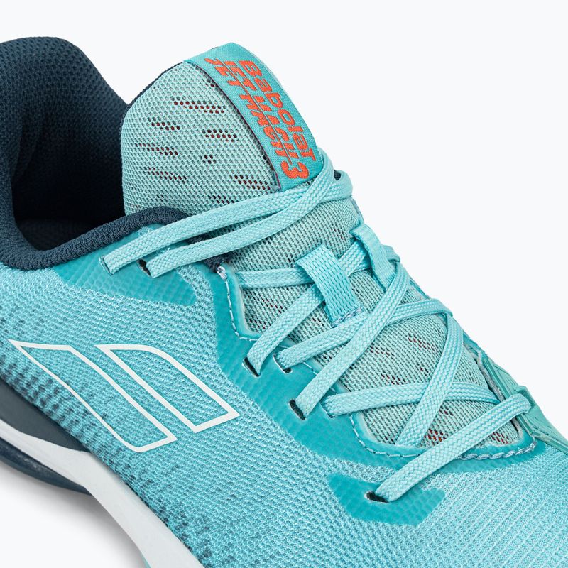 Buty do tenisa dziecięce Babolat Jet Mach 3 All Court Jr angel blue 8