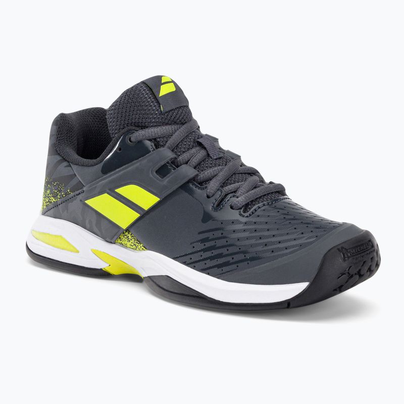 Buty do tenisa dziecięce Babolat Propulse All Court grey/aero