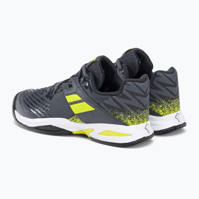 Buty do tenisa dziecięce Babolat Propulse All Court grey/aero 3
