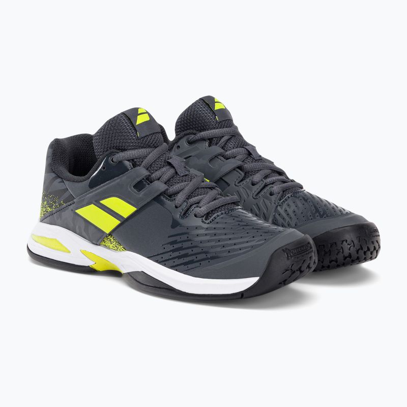 Buty do tenisa dziecięce Babolat Propulse All Court grey/aero 4