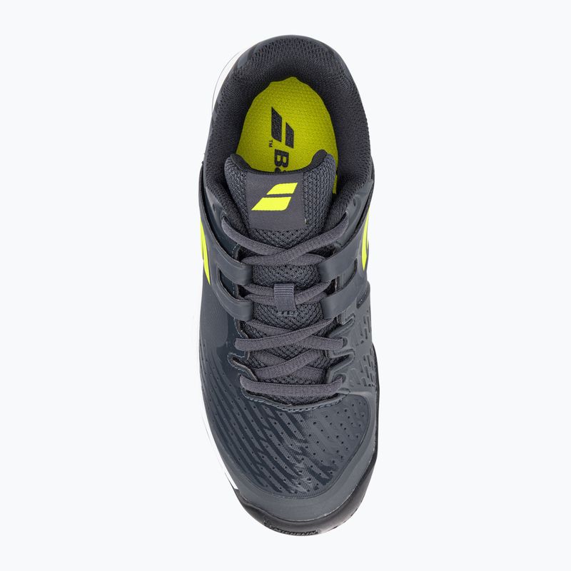 Buty do tenisa dziecięce Babolat Propulse All Court grey/aero 6