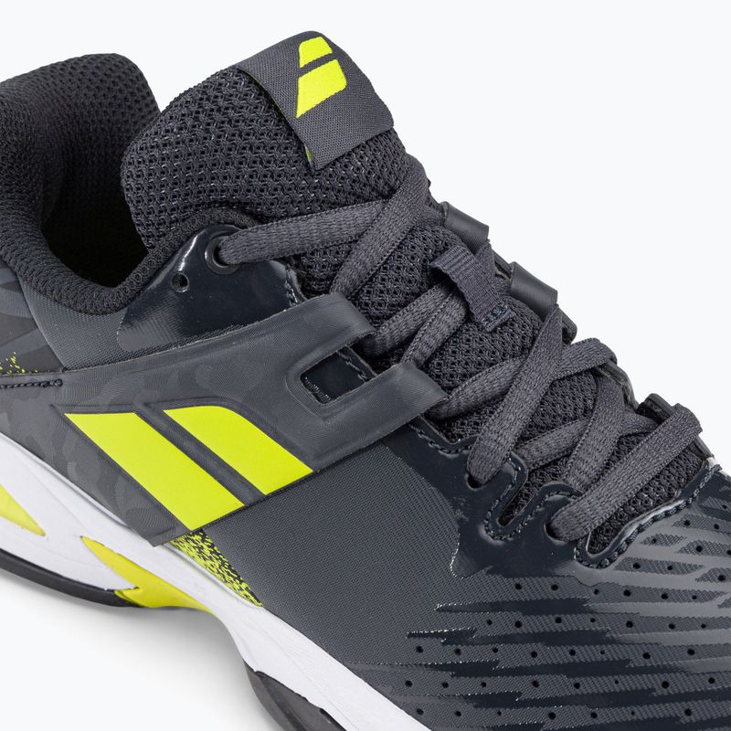 Buty do tenisa dziecięce Babolat Propulse All Court grey/aero 8