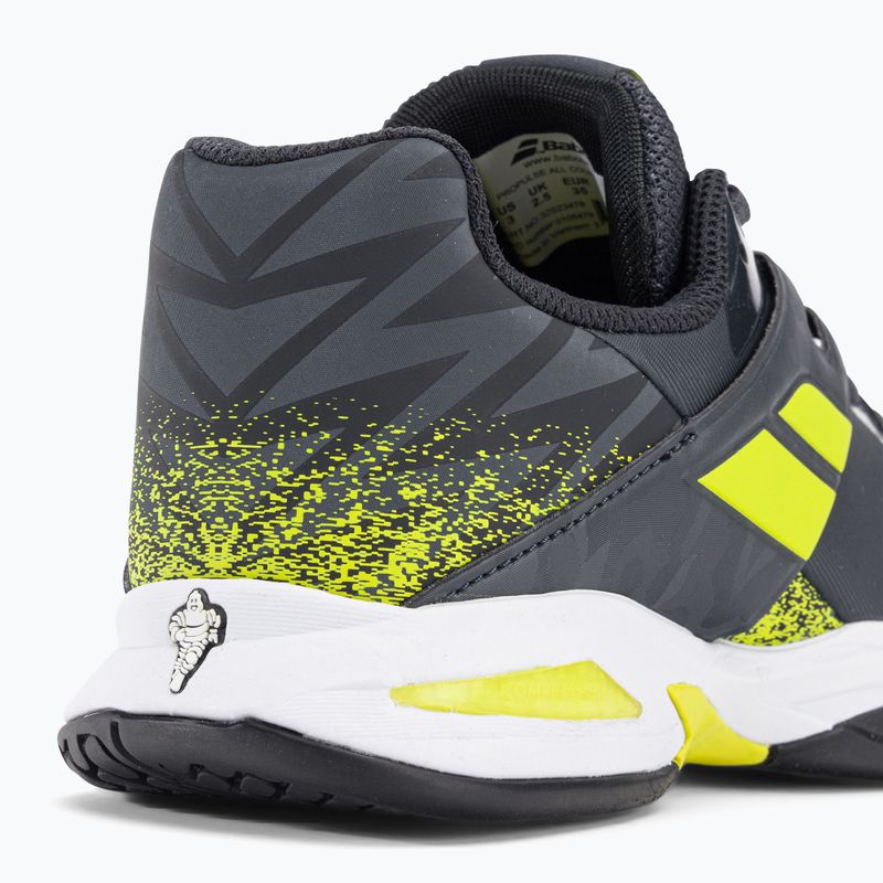 Buty do tenisa dziecięce Babolat Propulse All Court grey/aero 9