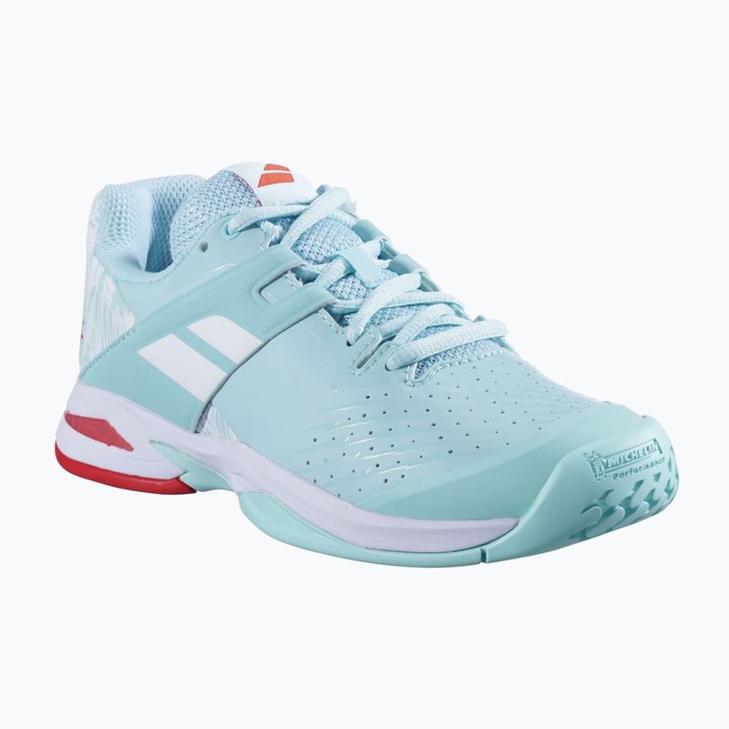 Buty do tenisa dziecięce Babolat Propulse All Court yucca/white 11
