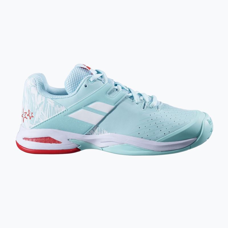 Buty do tenisa dziecięce Babolat Propulse All Court yucca/white 12