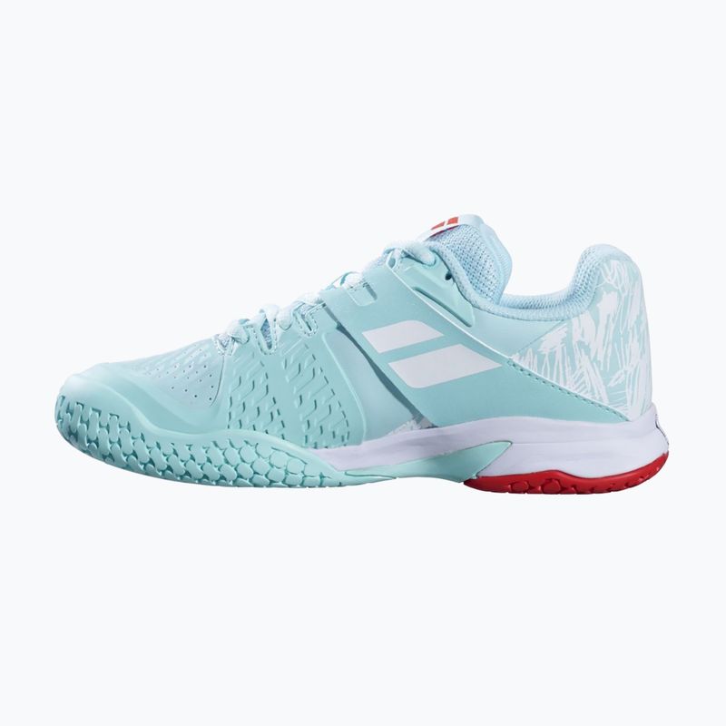 Buty do tenisa dziecięce Babolat Propulse All Court yucca/white 13
