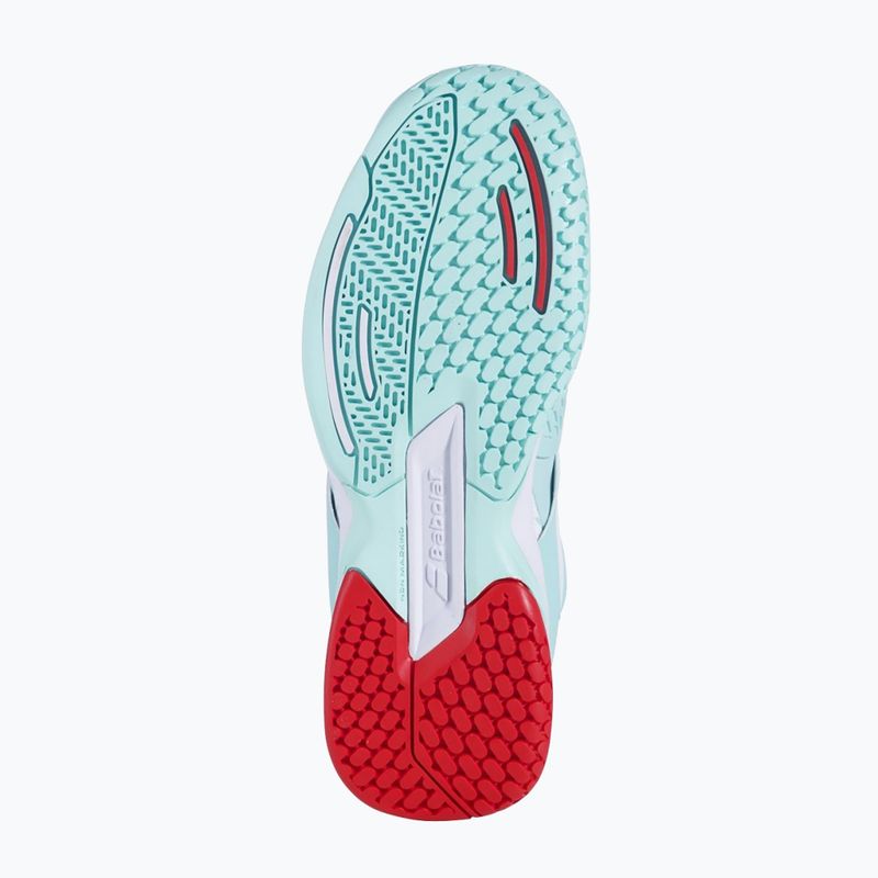 Buty do tenisa dziecięce Babolat Propulse All Court yucca/white 15