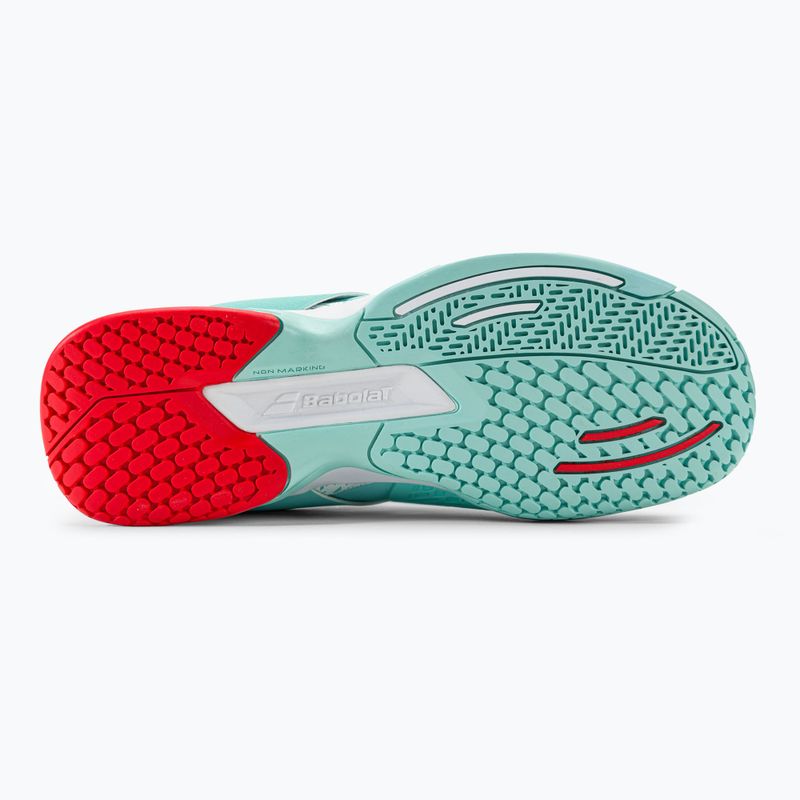 Buty do tenisa dziecięce Babolat Propulse All Court yucca/white 5