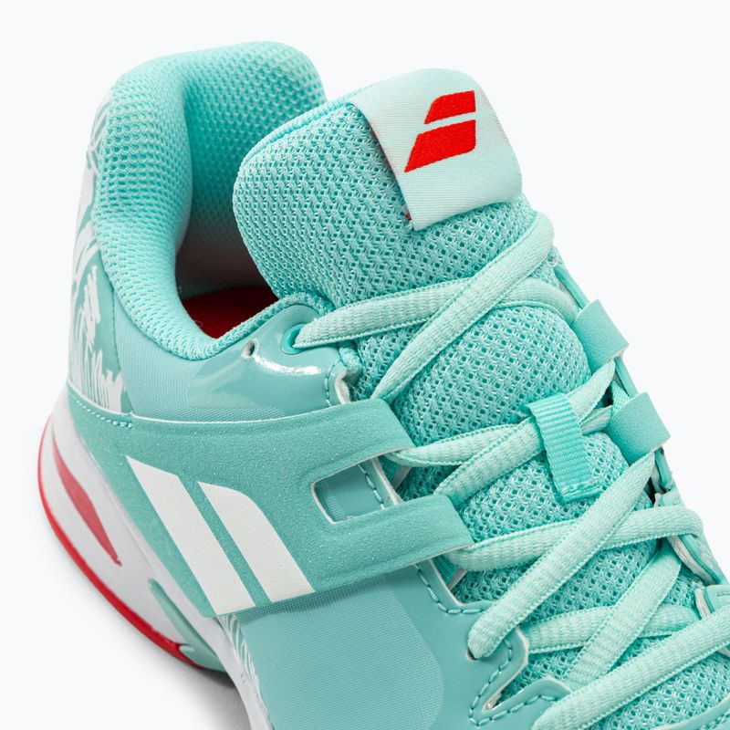 Buty do tenisa dziecięce Babolat Propulse All Court yucca/white 8
