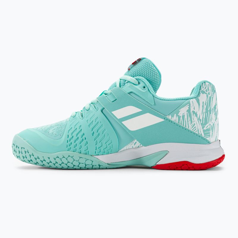 Buty do tenisa dziecięce Babolat Propulse All Court yucca/white 10