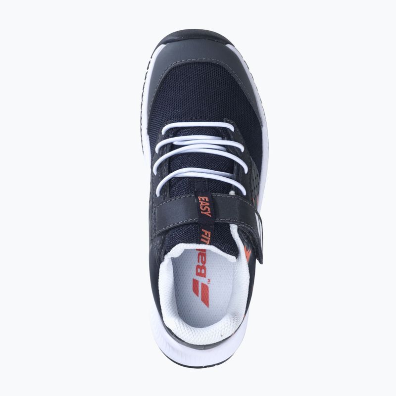 Buty do tenisa dziecięce Babolat Pulsion All Court Kid black/white 15
