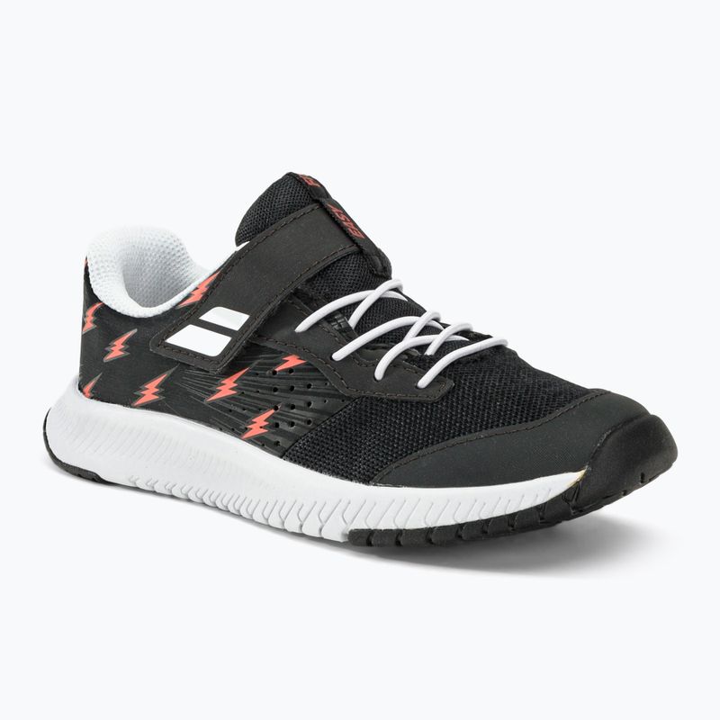 Buty do tenisa dziecięce Babolat Pulsion All Court Kid black/white