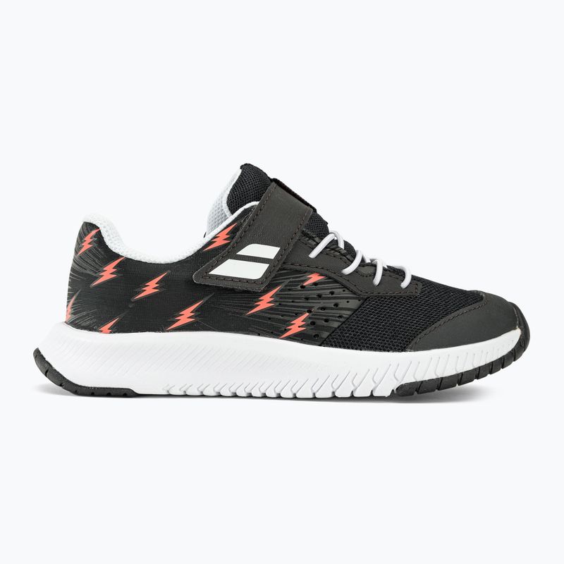 Buty do tenisa dziecięce Babolat Pulsion All Court Kid black/white 2
